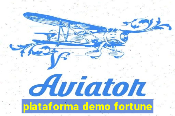 plataforma demo fortune